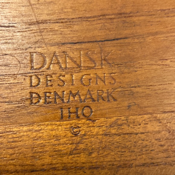 Vintage Jens Quistgaard Dansk Teak 12” Salad Bowl Scandinavian modern 1960s - Picture 4 of 5